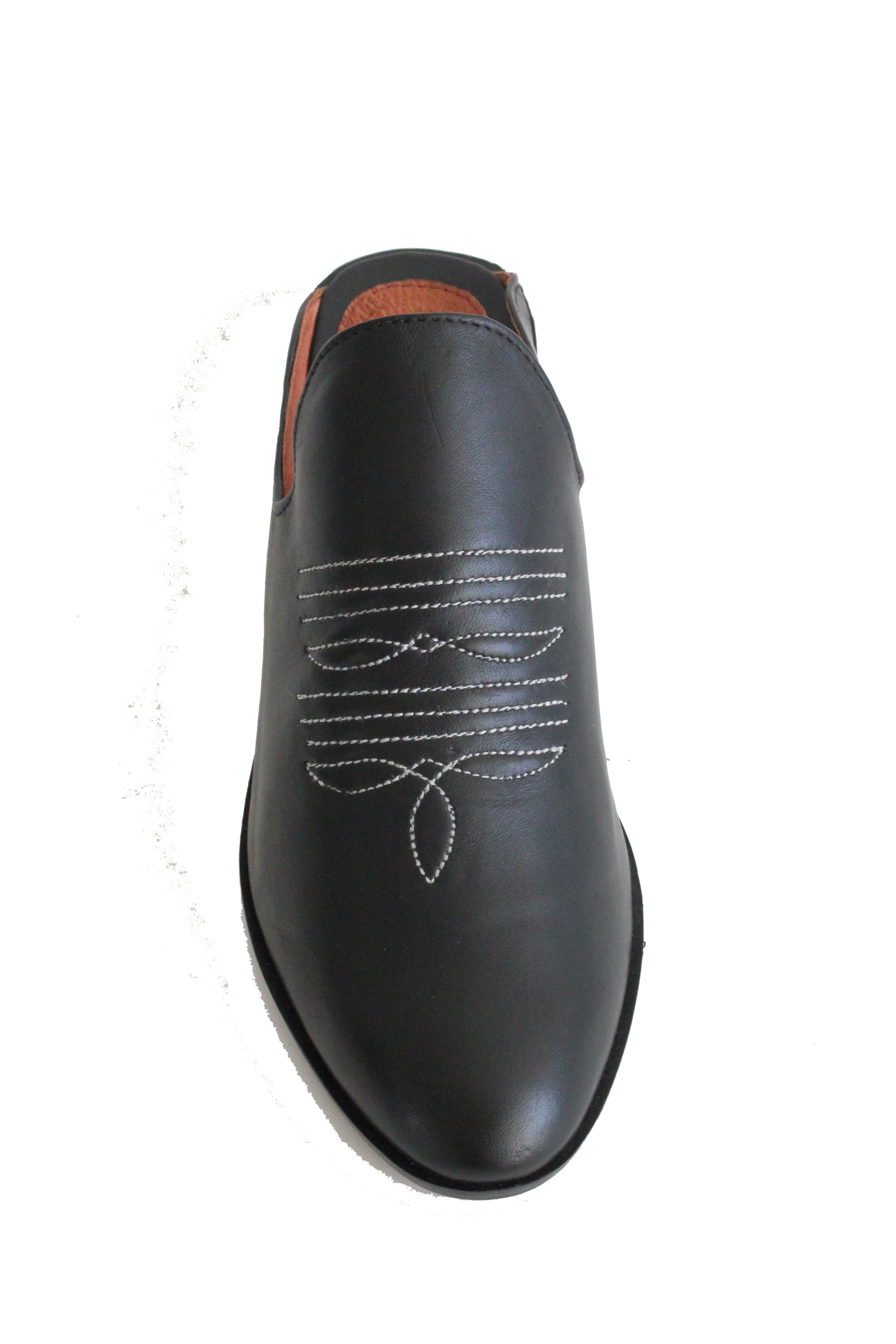 正規店購入 Ameri Vintage 黒 WESTERN MULE サイズL Adley Vintage Finished Leather Mules | Stetson