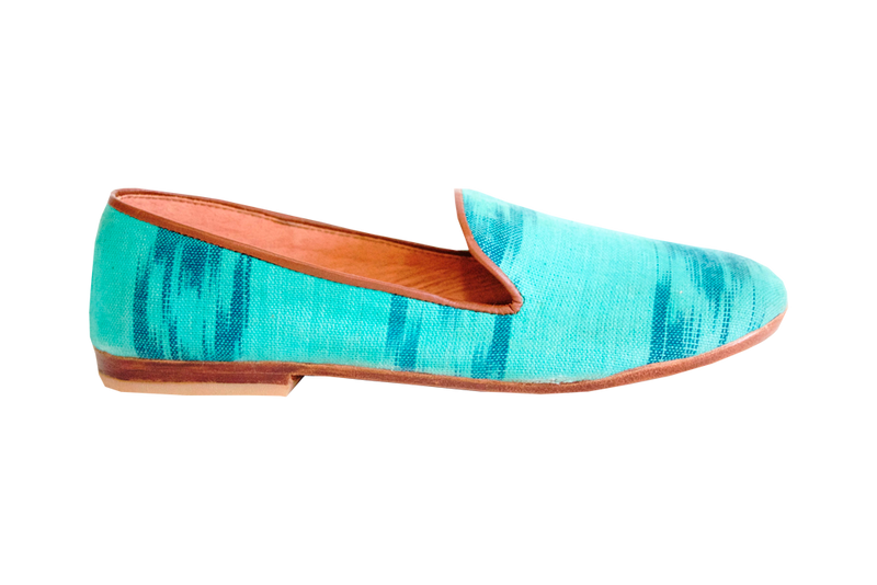 Ikat Jewel Smoking Slipper