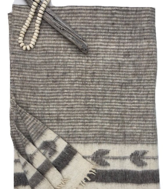Cozy Mountain Wool Blanket