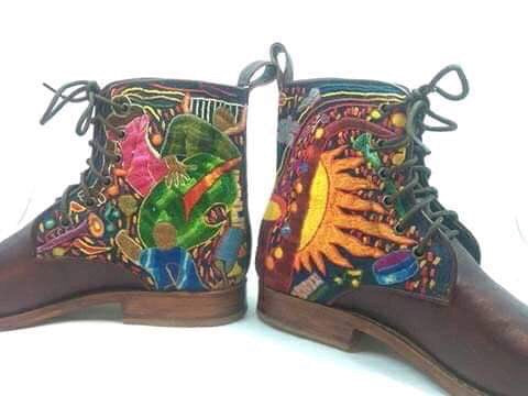 Embroidered Dream Boots - Trailblazer Collaboration